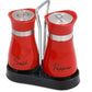 🔥🔥🔥 HOT SALE ！！ ! 🐧 Penguin Design Salt and Pepper Shaker Set, Transparent Glass Bottom Seasoning Dispenser, Large‑Mouth Refillable Spice Container for Kitchen Countertop
