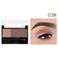 🌸 Two-Color Eyebrow Powder Palette & Adjustable Stamp