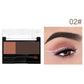 🌸 Two-Color Eyebrow Powder Palette & Adjustable Stamp