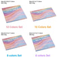🌈 Temporary Hair Chalk Color Set 🌸 Instant Hair Makeover Without Dye
