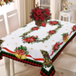 🎄 Waterproof Christmas Tablecloth  🌟 Cozy Holiday Party Table Decor