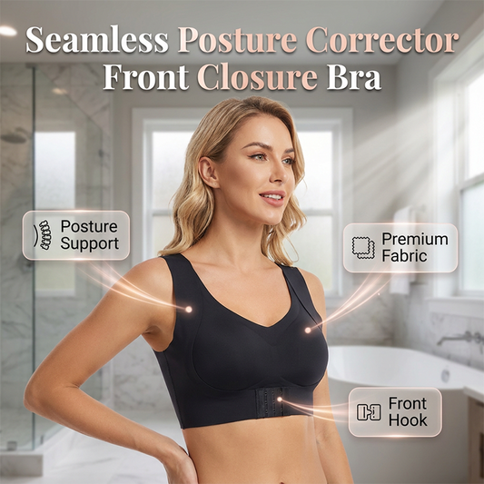 💖 Seamless Posture Corrector Front Closure Bra
