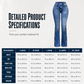 ⏰Last Day Sale  💃 Women High Waisted Distressed Flare Jeans