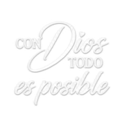 🚗 Spanish Inspirational Quote Car Sticker 🎨 Personalized Style Auto Decal