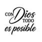 🚗 Spanish Inspirational Quote Car Sticker 🎨 Personalized Style Auto Decal