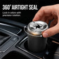 🌀 Rotating Lid Car Ashtray  🖤 Stylish Car Interior Ashtray