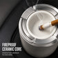🌀 Rotating Lid Car Ashtray  🖤 Stylish Car Interior Ashtray