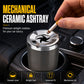 🌀 Rotating Lid Car Ashtray  🖤 Stylish Car Interior Ashtray