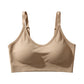 ✨ Seamless Ribbed Bralette with Adjustable Straps and Removable Cups