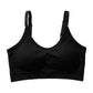✨ Seamless Ribbed Bralette with Adjustable Straps and Removable Cups