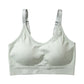 ✨ Seamless Ribbed Bralette with Adjustable Straps and Removable Cups