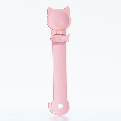 🥳HOT SALE🥳💞50K+ SOLD! Cat Feeder Spoon ! BPA-free, one-hand squeeze & wide spoon. Clean feeding – grab yours! ✅