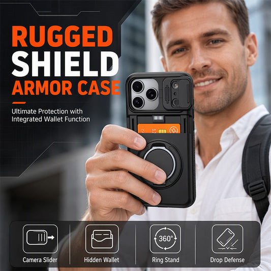 📱Portable Apple iPhone Case - Carry Your Phone and Cards in One Protective Case