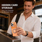 📱Portable Apple iPhone Case - Carry Your Phone and Cards in One Protective Case