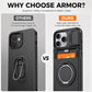 📱Portable Apple iPhone Case - Carry Your Phone and Cards in One Protective Case