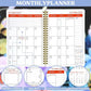 📅 🐮 2026–2030 Monthly Planner ✨ Cute Highland Cow 5-Year Calendar | Large Monthly Blocks for Long-Term Planning