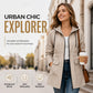 🧥 Women’s Waterproof Hooded Rain Jacket 🌧️ Lightweight Waterproof Windbreaker