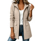 🧥 Women’s Waterproof Hooded Rain Jacket 🌧️ Lightweight Waterproof Windbreaker