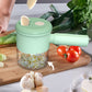 🥗 Handheld Electric Rechargeable Vegetable Chopper & Slicer