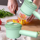 🥗 Handheld Electric Rechargeable Vegetable Chopper & Slicer