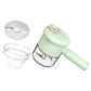 🥗 Handheld Electric Rechargeable Vegetable Chopper & Slicer