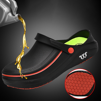 ⚡️ Waterproof & Oil-Proof Safety Shoes with Cushioned Sole