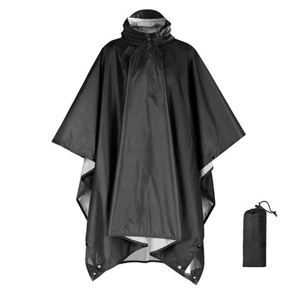 💧 Unisex Waterproof Lightweight Hooded Rain Poncho