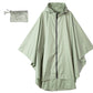 💧 Unisex Waterproof Lightweight Hooded Rain Poncho