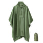 💧 Unisex Waterproof Lightweight Hooded Rain Poncho