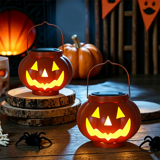 🎃 Solar Pumpkin Lantern Halloween