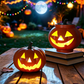 🎃 Solar Pumpkin Lantern Halloween