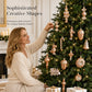 ❄️ 🎄 Luxury Champagne Gold Christmas Ornaments ✨ Elegant Gold Christmas Tree Ornament Set