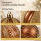 ❄️ 🎄 Luxury Champagne Gold Christmas Ornaments ✨ Elegant Gold Christmas Tree Ornament Set