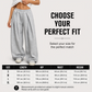 🍂 Women's Casual Pleated Wide-Leg Sweatpants