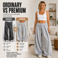 🍂 Women's Casual Pleated Wide-Leg Sweatpants