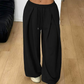 🍂 Women's Casual Pleated Wide-Leg Sweatpants