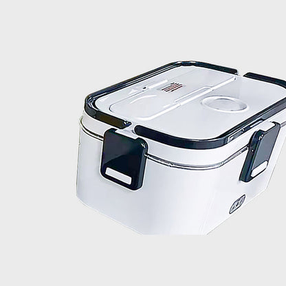 🥳2026 HOT SALE🥳💞50K+ SOLD! 🍱🔥 Portable Electric Lunch Box – heat homemade meals anywhere! 1.8L stainless steel, leakproof, car & home cords. Hot food without microwave queues! 🚗✅