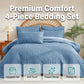 ⏳Time-Limited Special⏰Solid Color 100% Cotton Bedding 4-Piece Set