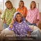 ✨ Women's Polka Dot Hooded Knit Top