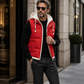 ❄️ Cold-Weather Comfort  🧥 Men’s Warm Hooded Puffer Vest
