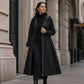 🤎 Effortless Elegance 🧥 Women's Mid-Length Hooded Everyday Jacket