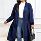 🤎 Effortless Elegance 🧥 Women's Mid-Length Hooded Everyday Jacket