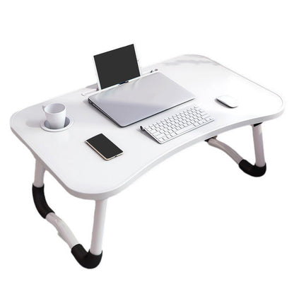 🛏️ Foldable Laptop Bed Table with Cup Holder