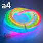 🌈 Dragon Scale Woven LED Neon Rope Light
