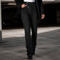 👖 Women's High-Waisted Crossover Asymmetric Jeans