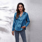 🤍 Women's Elegant Satin Shirt 💫 Silky Soft Casual Blouse
