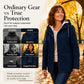 ❄️ Women's Plush-Lined Windproof Hooded Jacket