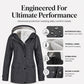 ❄️ Women's Plush-Lined Windproof Hooded Jacket