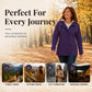 ❄️ Women's Plush-Lined Windproof Hooded Jacket