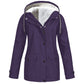 ❄️ Women's Plush-Lined Windproof Hooded Jacket